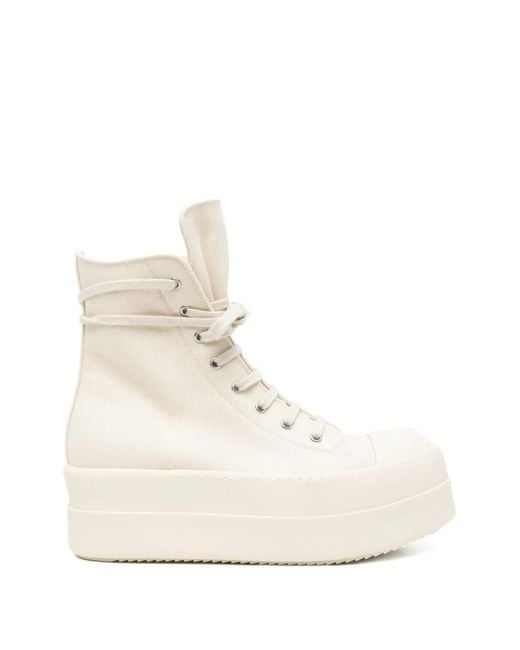 Rick Owens Natural Mega Bumper Trainers for men