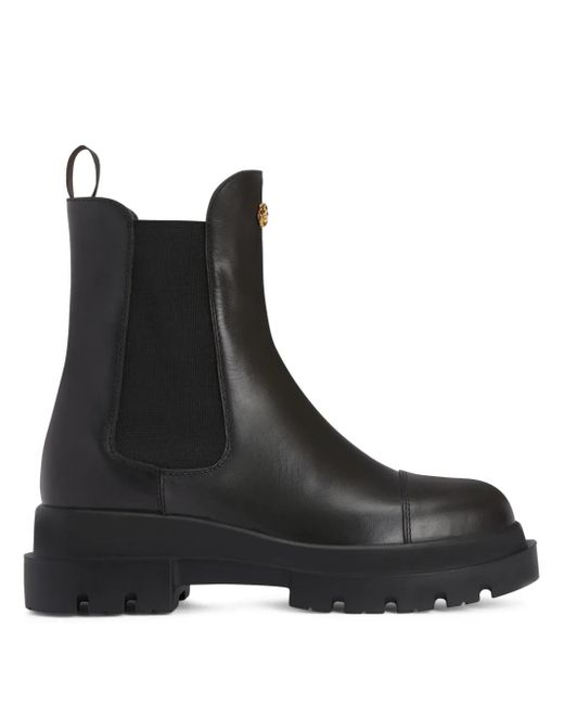 Giuseppe Zanotti Black Vichingo Bootie