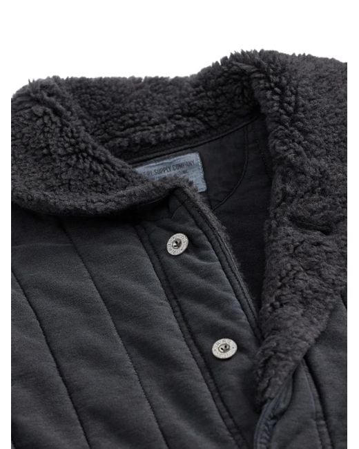 RRL Gewatteerd Jack in het Black voor heren