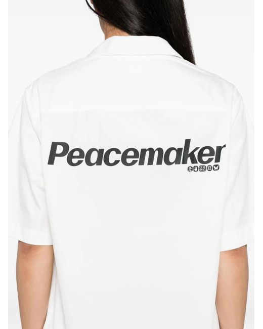 Peacemaker Oamc White Boxi Shirt for men