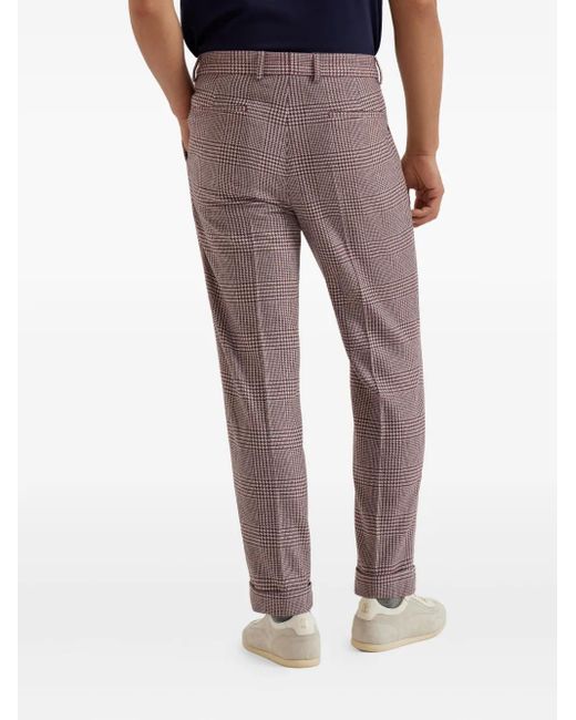 メンズ Brunello Cucinelli プリーツ パンツ Purple