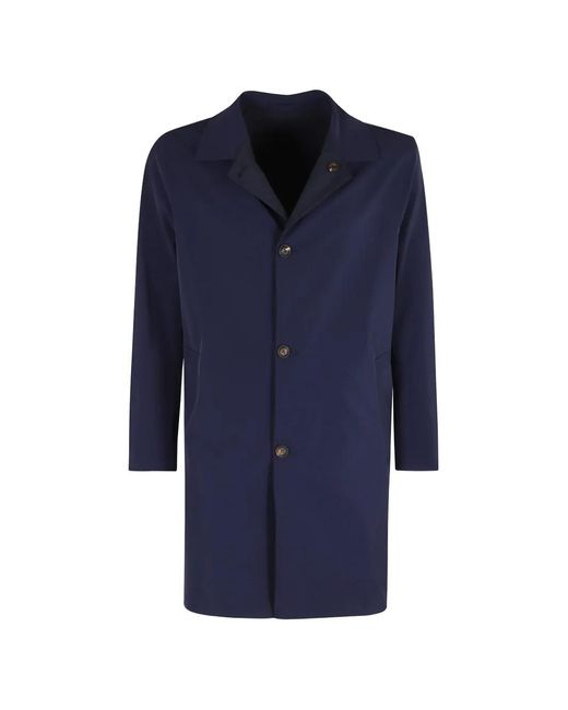 KIRED Blue Buttoned Coat for men