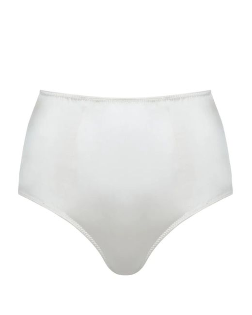 Kiki de Montparnasse White Tous Les Jours High-Waist Briefs