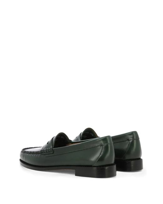 G.H.BASS Green Weejuns Penny Loafers
