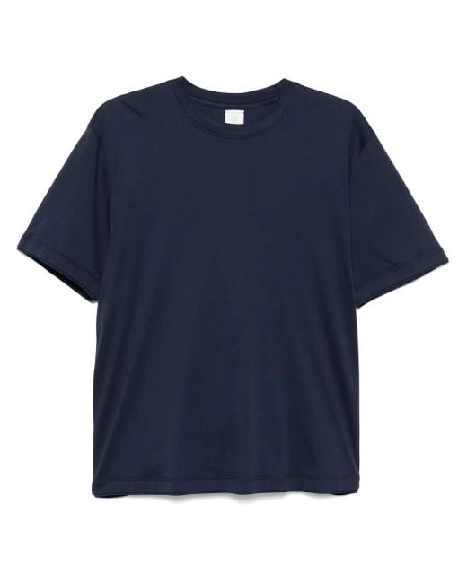 Eleventy Blue Layer-Detailed T-Shirt for men