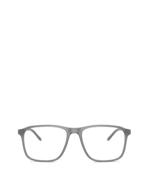ARMANI EXCHANGE Brille Mit Eckigem Gestell in Gray für Herren