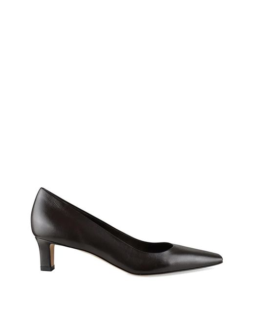 The Row Black Carla Square Pumps