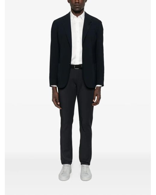 Lardini Blue Patch-Pocket Jacket for men