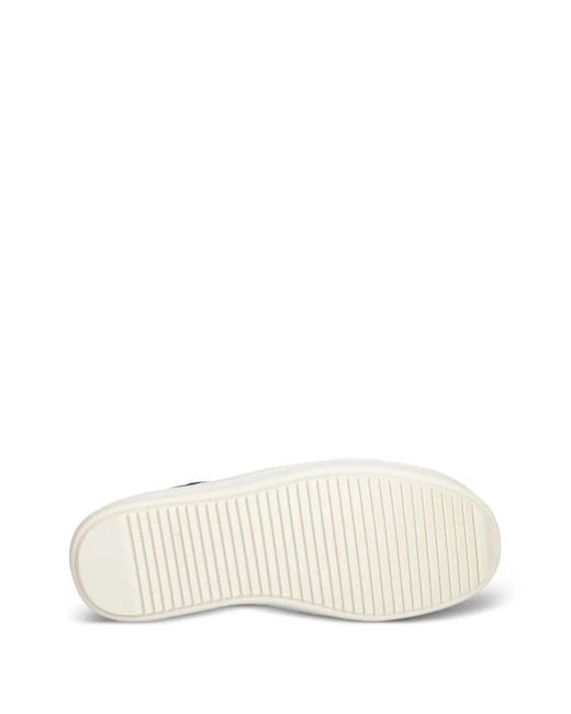 Rick Owens Black Low-Top Sneakers