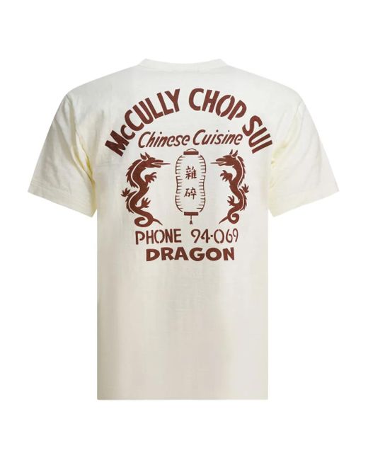 Sun Surf White Logo-Print T-Shirt for men