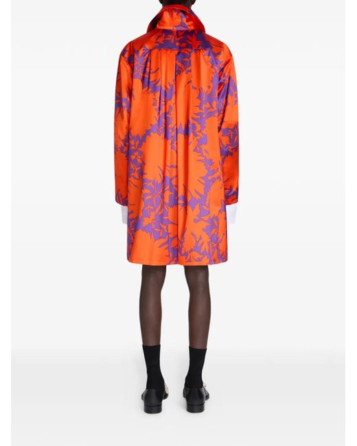 Dries Van Noten Jas Met Knopen in het Orange voor heren