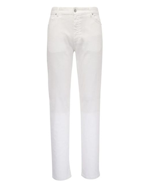 メンズ Zegna リネンブレンド パンツ White