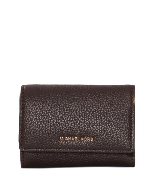Michael Kors Gray Portemonnaie Mit Klappe