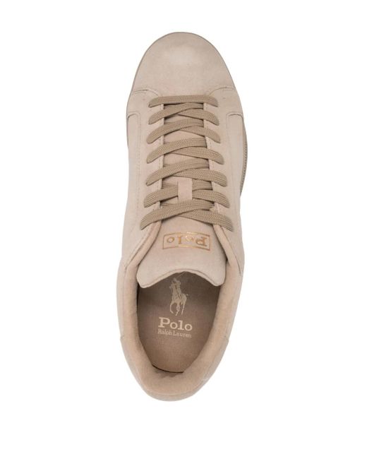 Polo Ralph Lauren Pink Court Low-Top Sneakers for men