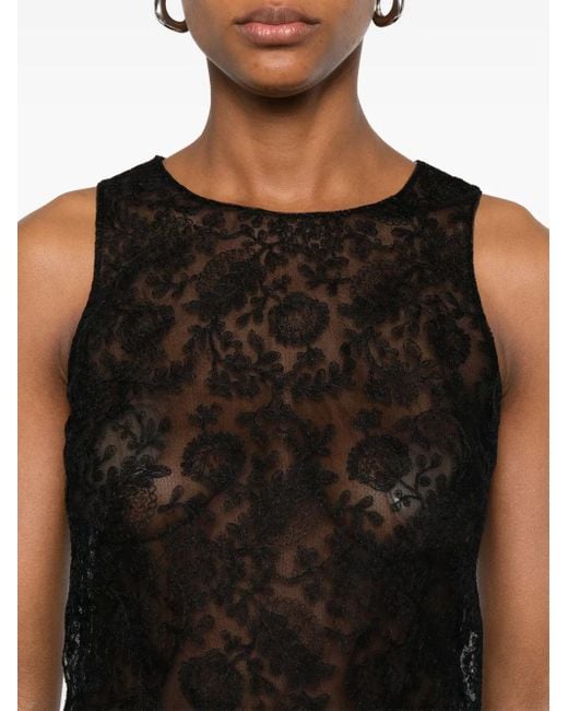 Top di Ermanno Scervino in Black