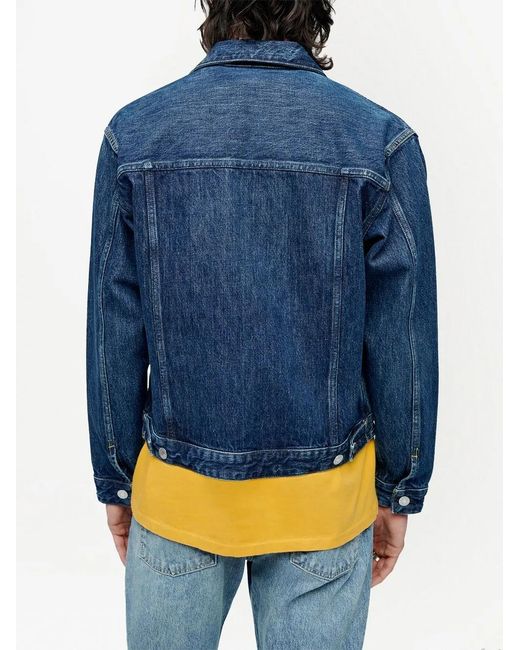 Re/done Denim Jack in het Blue voor heren