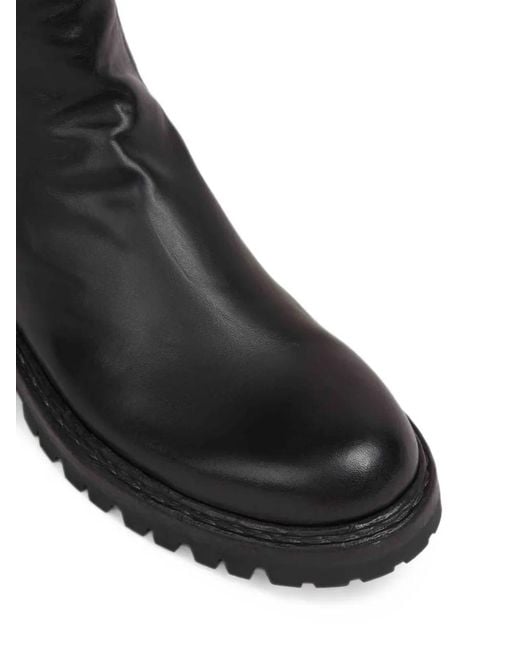 Officine Creative Black Novak Chelsea Boots for men