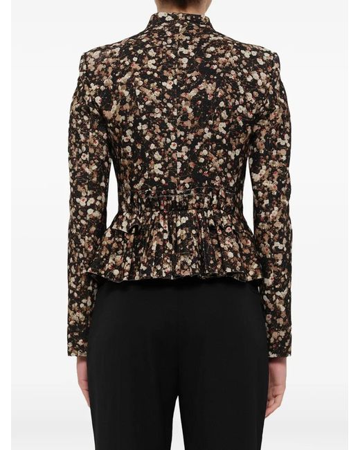 Givenchy Ruffled Blazer in het Black