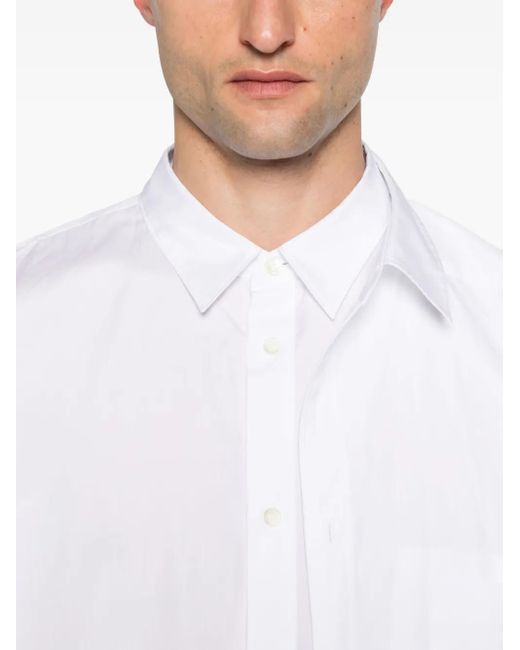 Comme des Garçons White Layered Shirt for men