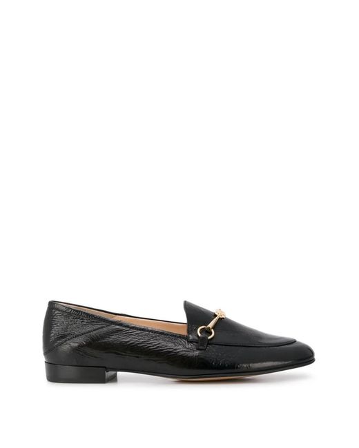 Högl Black Round Toe Loafers