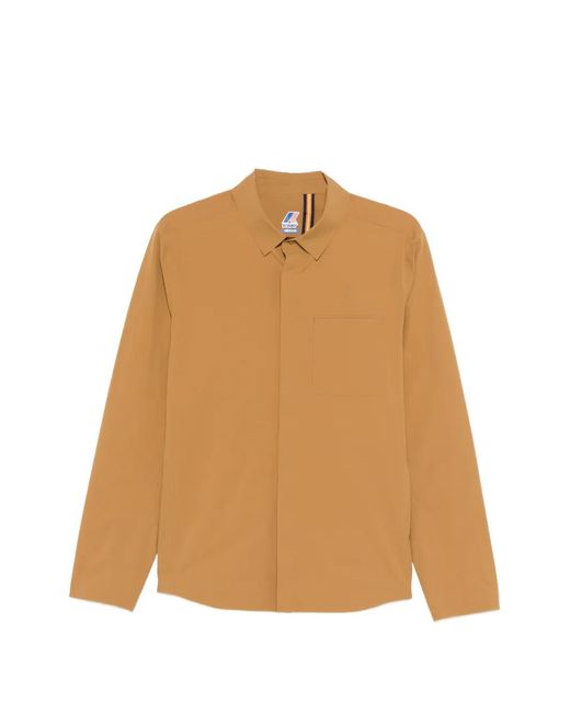K-Way Natural Sharrie Overshirt for men