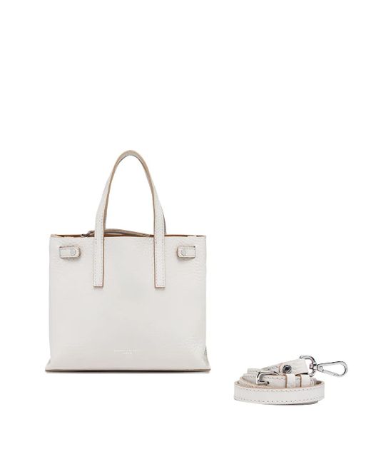 Gianni Chiarini White Leather tote bag