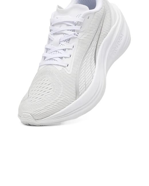 PUMA White Darter Pro 2 Sneakers