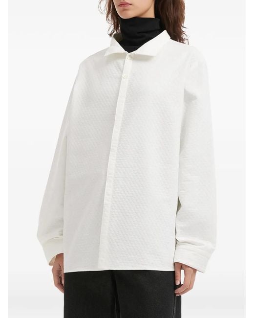 Adererror White Button Shirt