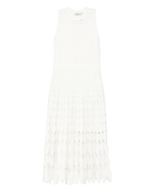 Jonathan Simkhai White Zyla Midi Dress
