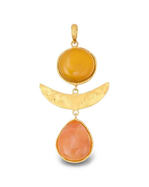 Sylvia Toledano Metallic Sunset Onyx Pendant