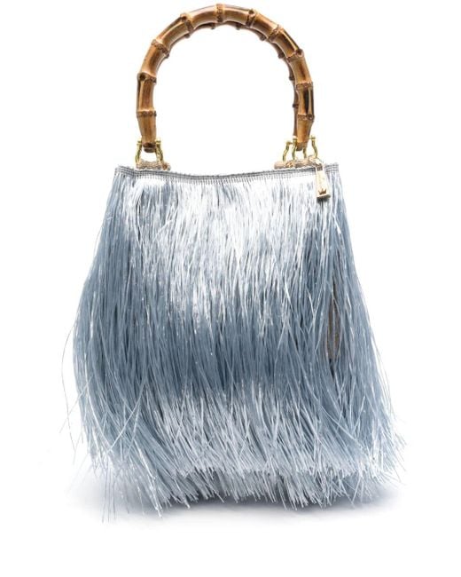 La Milanesa Blue Small Sex On The Beach Tote Bag