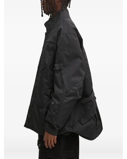 Vetements Black Multi-Pocket Jacket for men