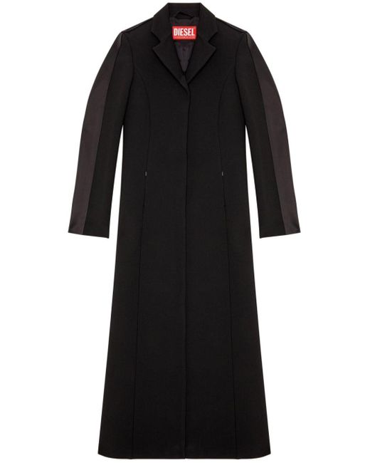 DIESEL Black G-fine Single-breasted Coat