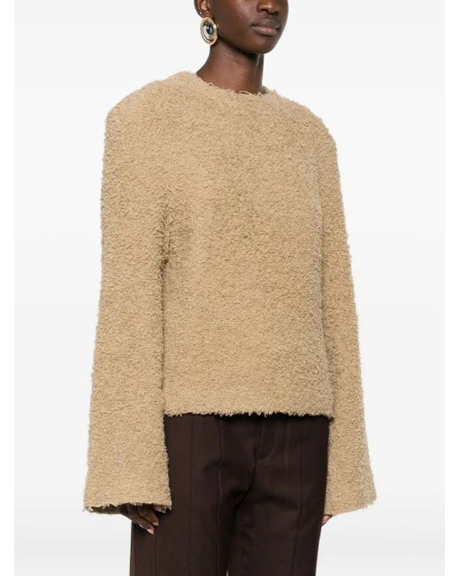 Séfr Natural Virgin Wool-Blend Jumper