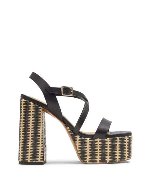 Castaner White Felisa Platform Sandals