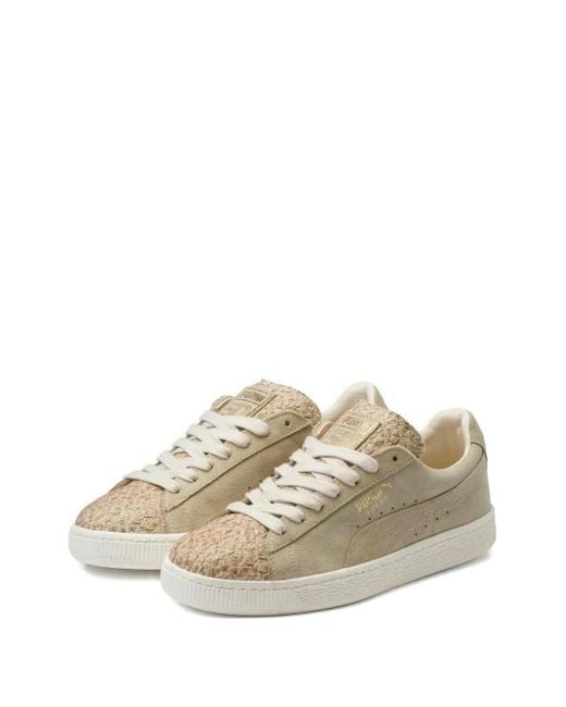 PUMA Brown Suede Sneakers