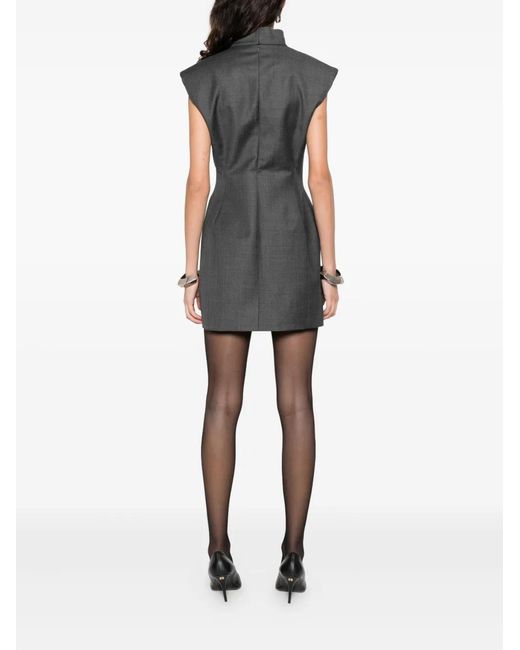 Givenchy Black Wool Mini Dress