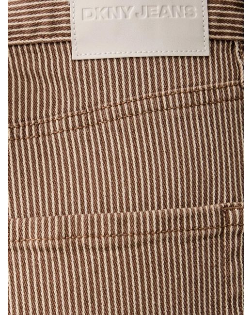DKNY Natural Striped Jeans