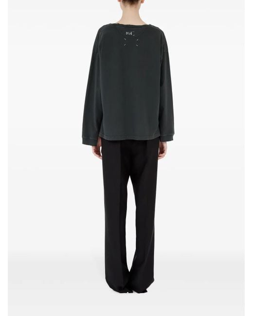 Maison Margiela ロゴ スウェットシャツ Black