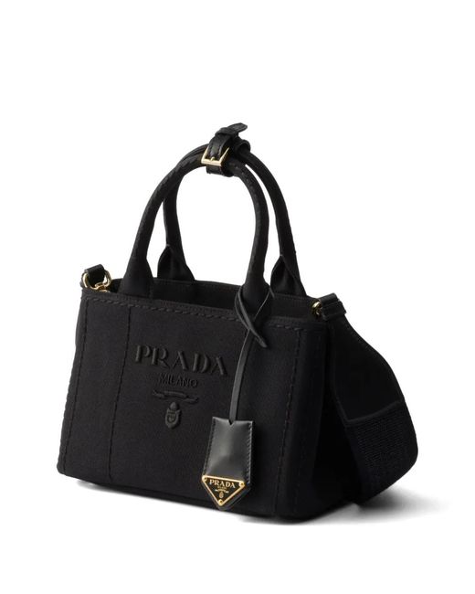 Prada Black Jardinière Mini Bag