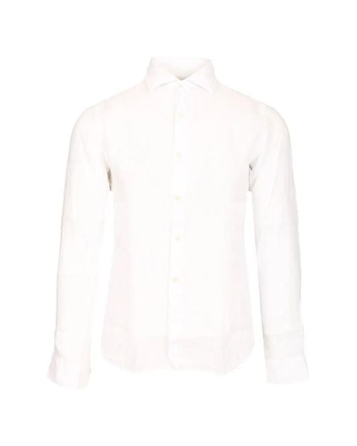 Al Duca D'aosta White Buttoned Shirt for men