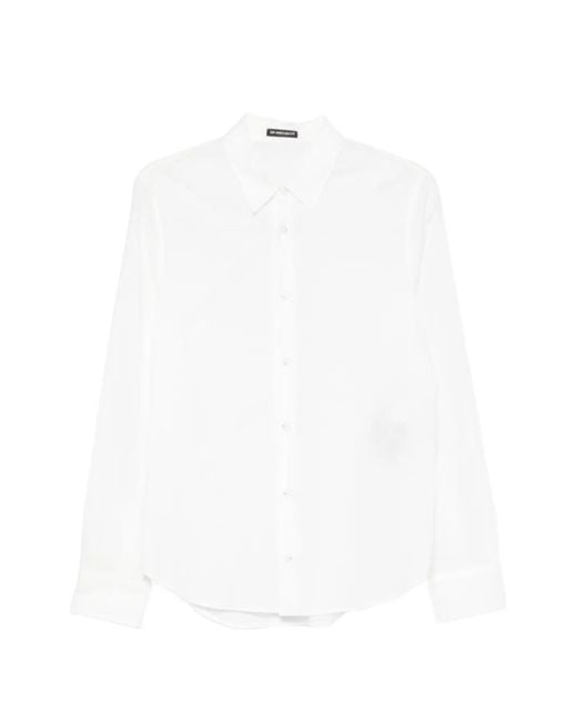 Ann Demeulemeester White Lais Shirt