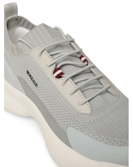 Bally White Dune Sneakers