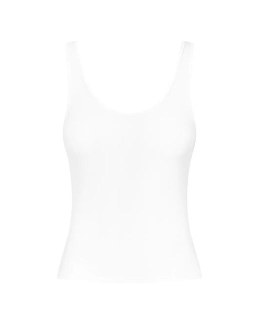 Maison Close White La Femme Amazone Racerback Tank Top