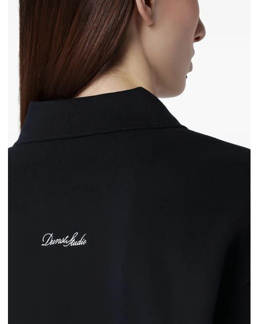 Polo À Patch Logo DUNST en coloris Black