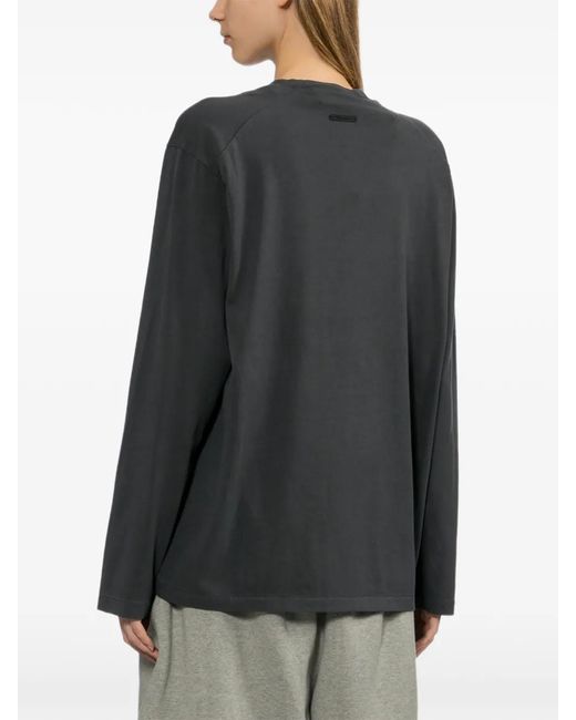 Essentials Black Campus T-Shirt