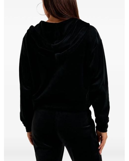 Juicy Couture Black Embellished Hoodie