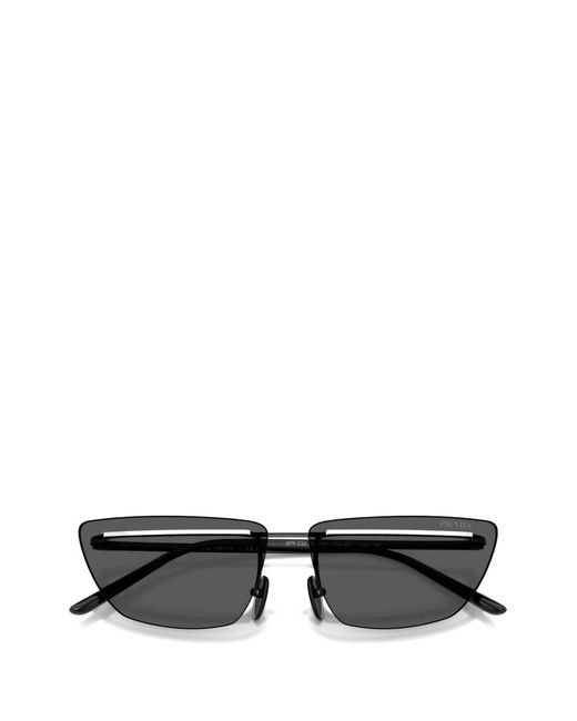 Prada Black Cat-Eye Sunglasses