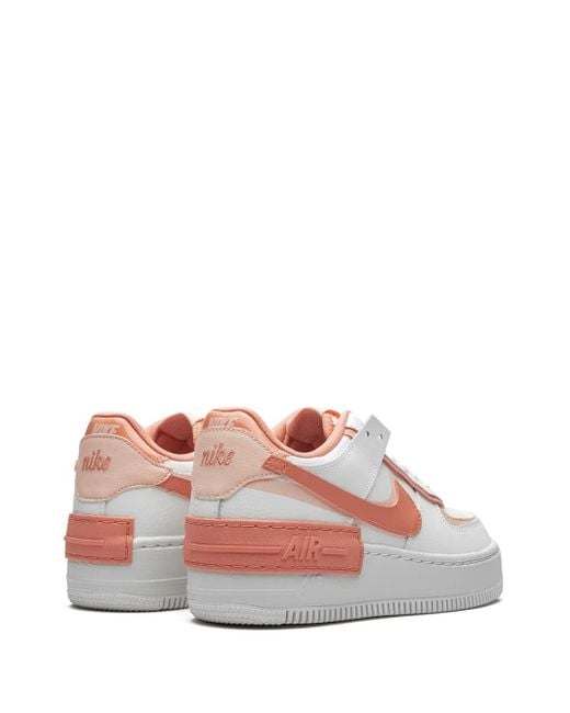 Nike Pink Air Force 1 Shadow Sneakers