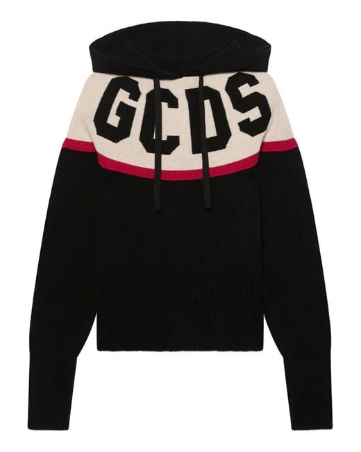 Gcds Black Sweatshirt
